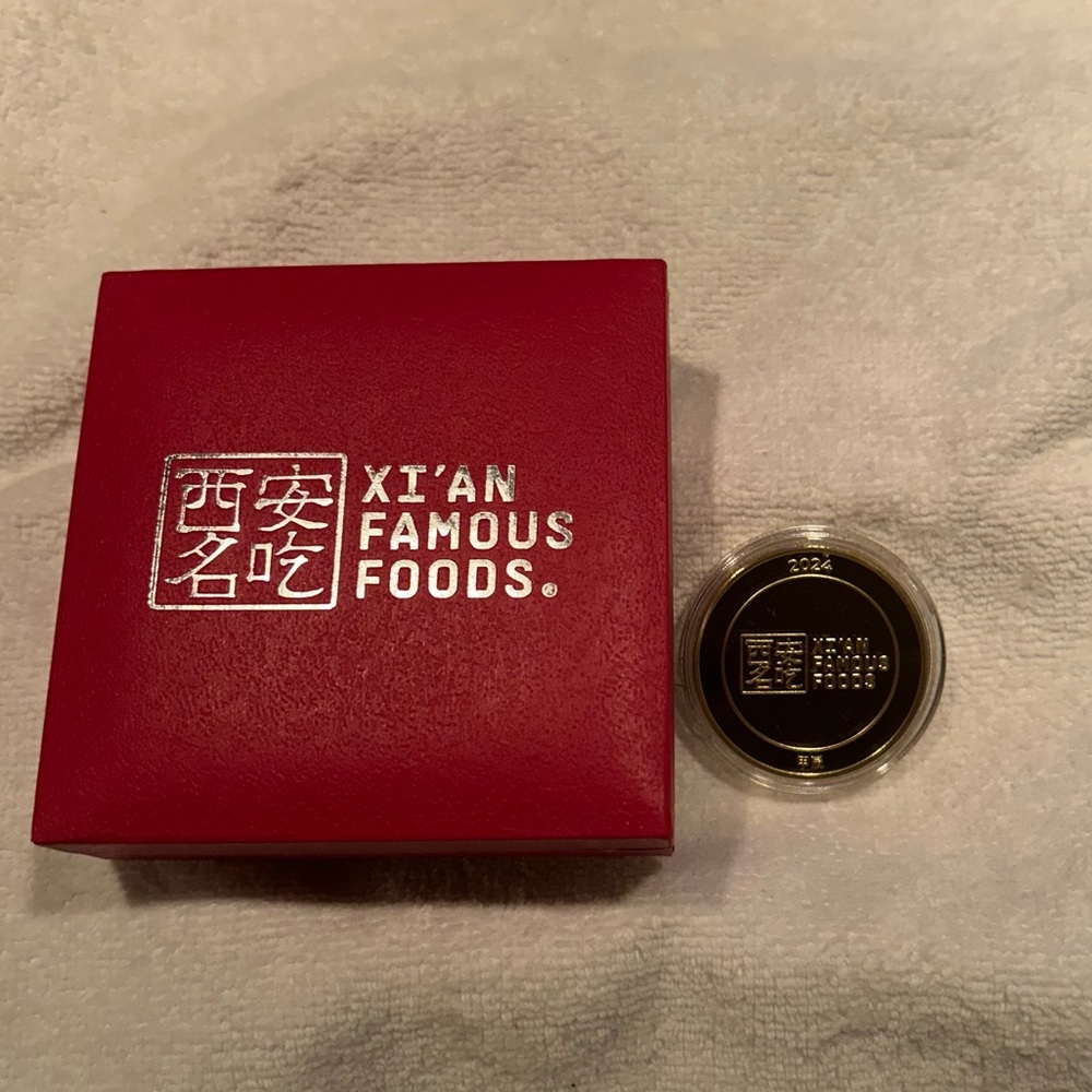 Xi'an Famous Foods:  China New York collectible coin -2024
